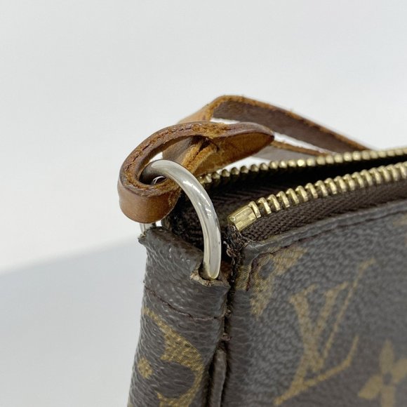 Louis Vuitton Pouch Monogram Pochette Accessoires M51980 Brown Women's - Picture 7 of 11